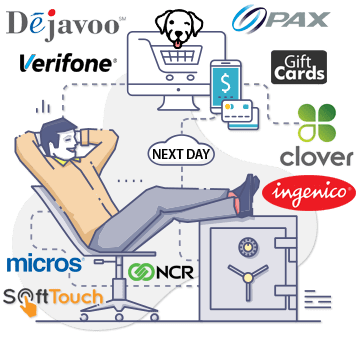 Payments Client Relaxing Merchant Doodle Payments Client Relaxing