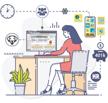 Merchant Doodle Payroll Client Viewing Reports